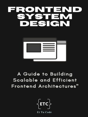 cover image of Mastering Frontend System Design
